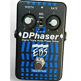 Used EBS D-Phaser Triple Mode Bass Phase Shifter Effect Processor