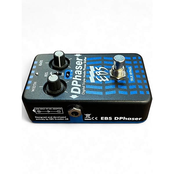 Used EBS D-Phaser Triple Mode Bass Phase Shifter Effect Processor