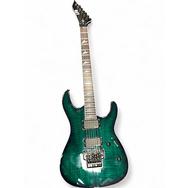Used ESP LTD M300 GREEN BURST Solid Body Electric Guitar