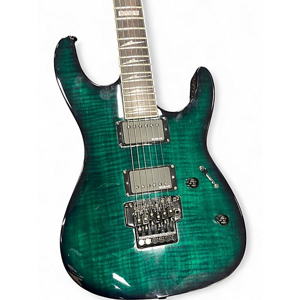 Used ESP LTD M300 GREEN BURST Solid Body Electric Guitar