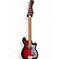 Used Douglas Chrome Plated Red Burst Solid Body Electric Guitar thumbnail