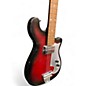 Used Douglas Chrome Plated Red Burst Solid Body Electric Guitar