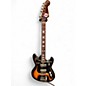 Vintage 1960s Teisco ET-220 3 Color Sunburst Solid Body Electric Guitar thumbnail