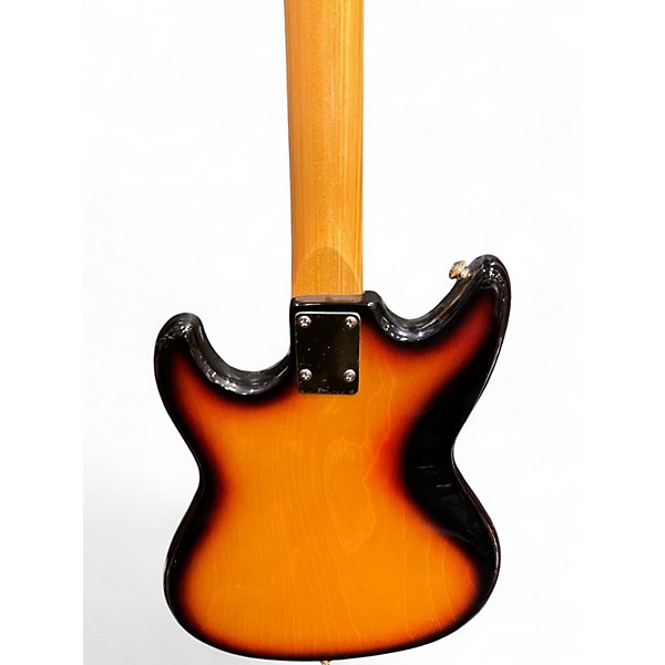 Vintage 1960s Teisco ET-220 3 Color Sunburst Solid Body Electric Guitar