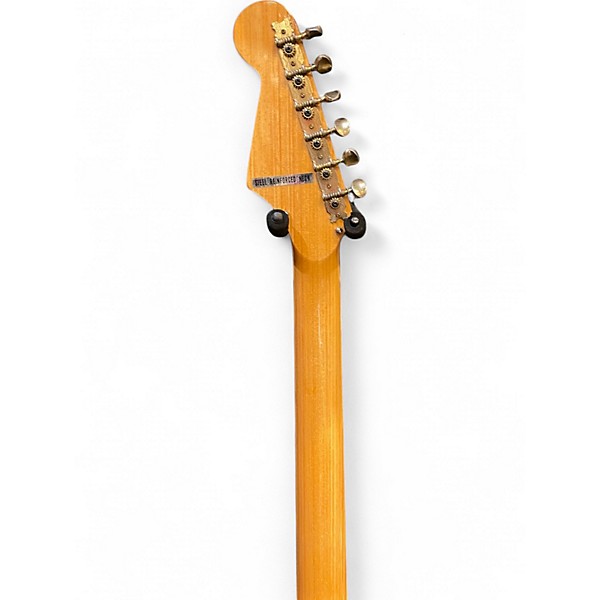 Vintage 1960s Teisco ET-220 3 Color Sunburst Solid Body Electric Guitar