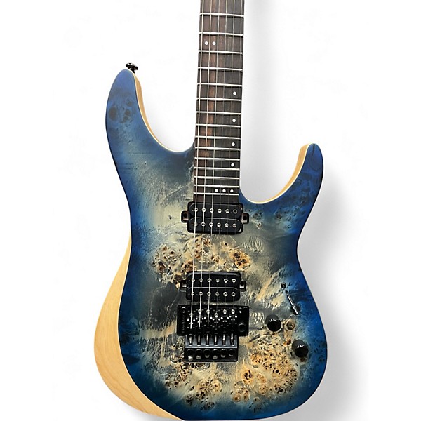 Used Schecter REAPER6FR SATIN SKY BURST Solid Body Electric Guitar