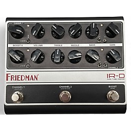 Used Friedman IR-D Dual-Tube Preamp DI+IR Dual-Channel 12AX7 Tubes Guitar Preamp