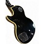 Used Epiphone Les Paul Custom Pro Black and Silver Solid Body Electric Guitar