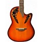 Used Ovation 6778lx Standard Elite LX Red Burst Acoustic Electric Guitar