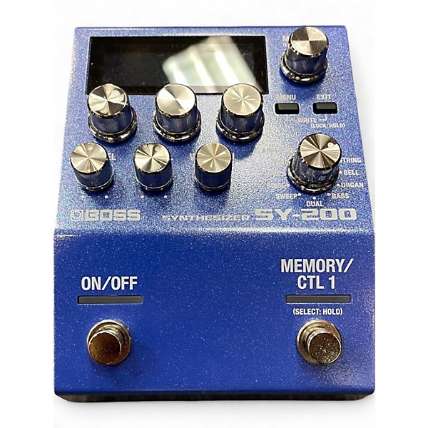 Used BOSS SY200 Effect Pedal