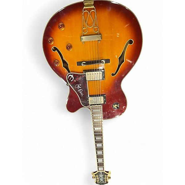 Used Epiphone Emperor II Joe Pass Signature 2 Color Sunburst Hollow Body Electric Guitar