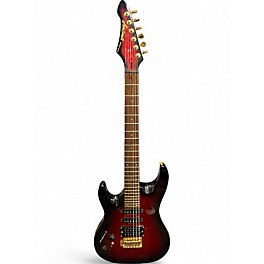 Used Aria pro II magna Trans Red Burst Electric Guitar