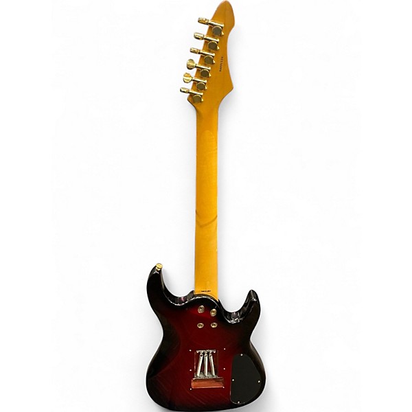 Used Aria pro II magna Trans Red Burst Electric Guitar