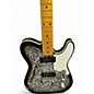 Used Fender Custom Shop Dual P90 Black Paisley Hollow Body Electric Guitar