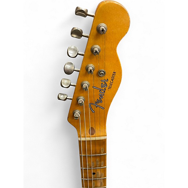 Used Fender Custom Shop Dual P90 Black Paisley Hollow Body Electric Guitar