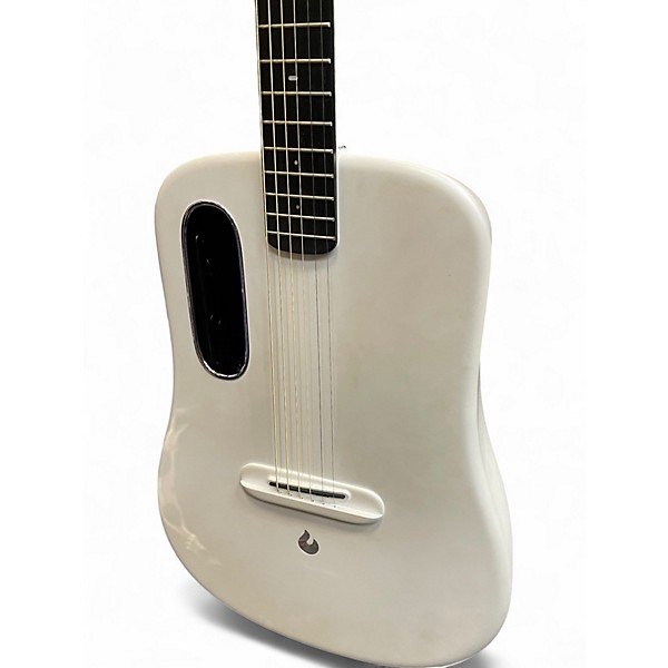 Used LAVA MUSIC ME 4 CARBON White Acoustic Electric Guitar