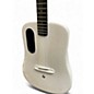 Used LAVA MUSIC ME 4 CARBON White Acoustic Electric Guitar