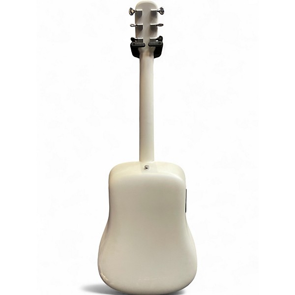 Used LAVA MUSIC ME 4 CARBON White Acoustic Electric Guitar