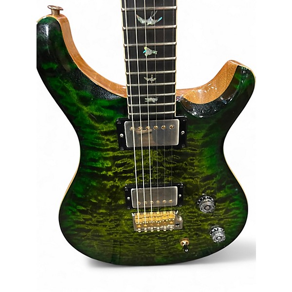 Used 2023 PRS WOODLIBARY MCCARTHY LTD TR QUILT GREEN Solid Body Electric Guitar