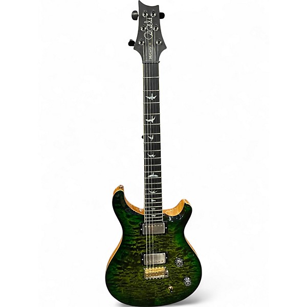 Used 2023 PRS WOODLIBARY MCCARTHY LTD TR QUILT GREEN Solid Body Electric Guitar