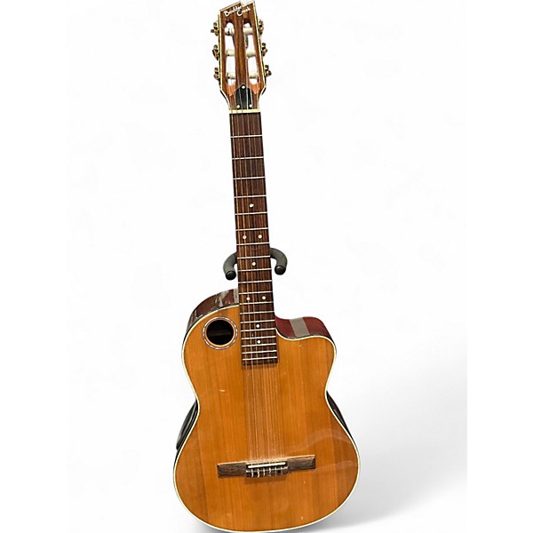 Used Boulder Creek ECL-4 Natural Classical Acoustic Electric Guitar
