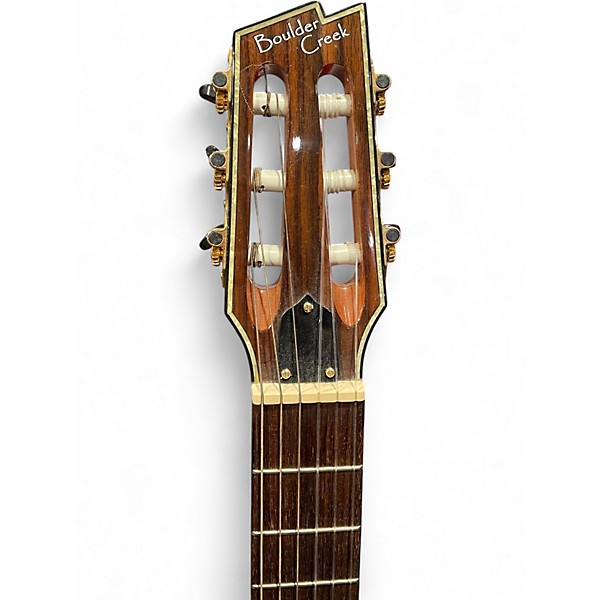 Used Boulder Creek ECL-4 Natural Classical Acoustic Electric Guitar