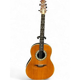 Vintage 1970s Ovation 1112-4 Natural Acoustic Guitar