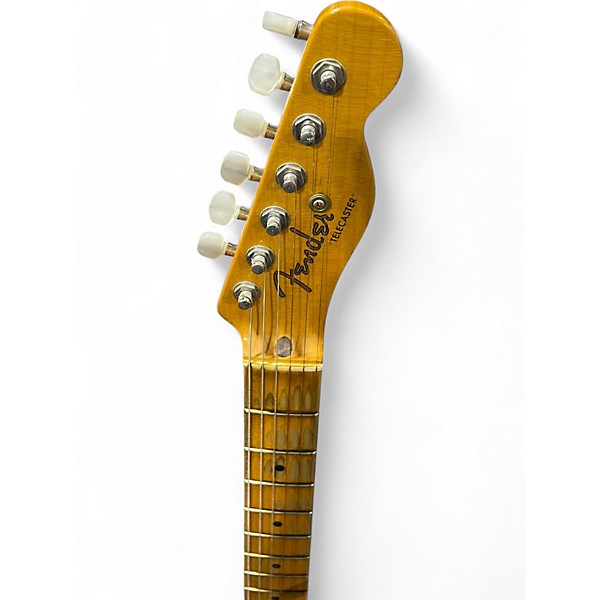 Used Fender Telecaster Custom Shop Caballo Tono Aged Black Solid Body Electric Guitar