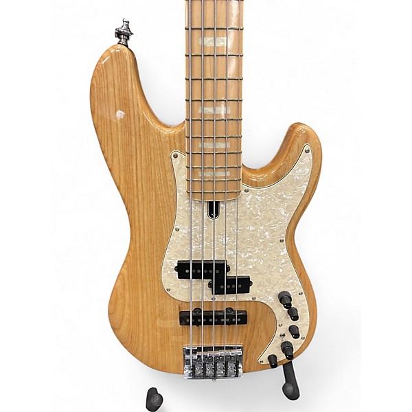 Used Sire Marcus Miller P7 Swamp Ash 5 String Natural Electric Bass Guitar
