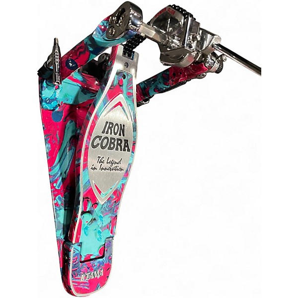 Used TAMA Limited-Edition 50th Anniversary Iron Cobra Power Glide  Single Bass Drum Pedal