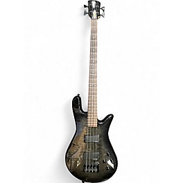 Used Spector Legend 4 Standard Black Quilt Electric Bass Guitar
