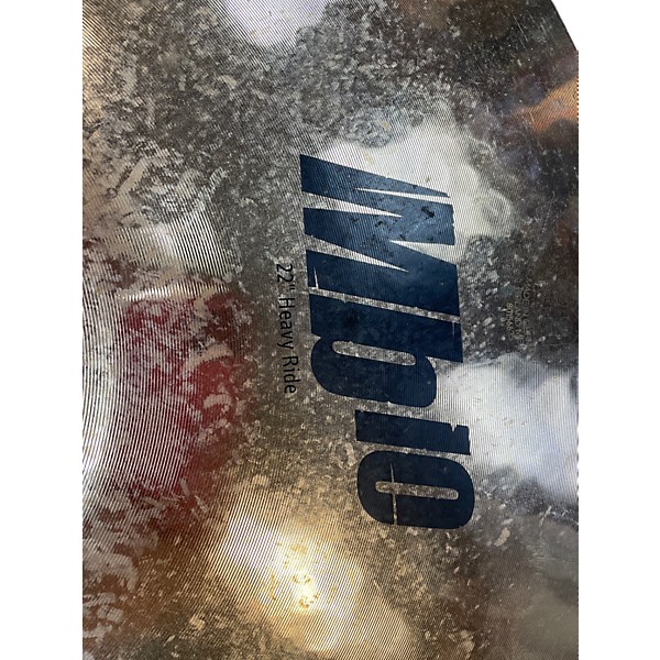 Used MEINL 22in Mb10 heavy ride 22" Cymbal