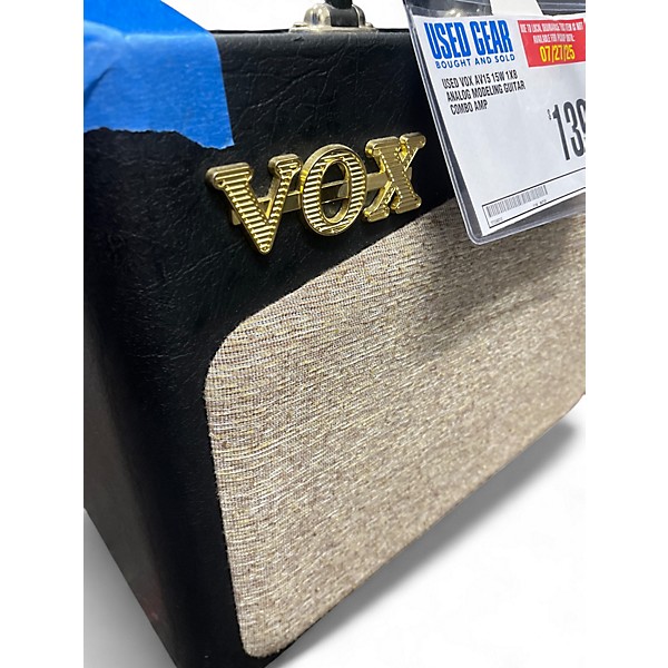 Used VOX AV15 15W 1x8 Analog Modeling Guitar Combo Amp