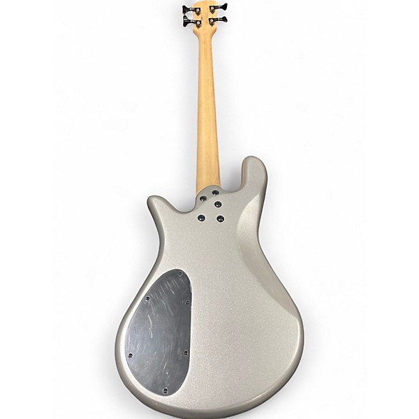 Used Spector Performer 4 Silver Electric Bass Guitar Silver