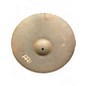 Used MEINL 18in BYZANCE SAND THIN CRASH Cymbal