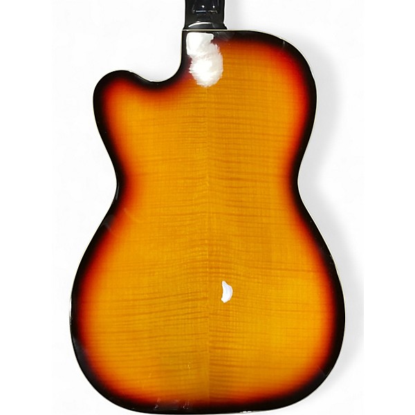 Used Airline Tuxedo Sunburst Solid Body Electric Guitar