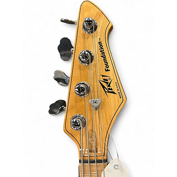 Vintage 1984 Peavey FOUNDATION WHITE Electric Bass Guitar