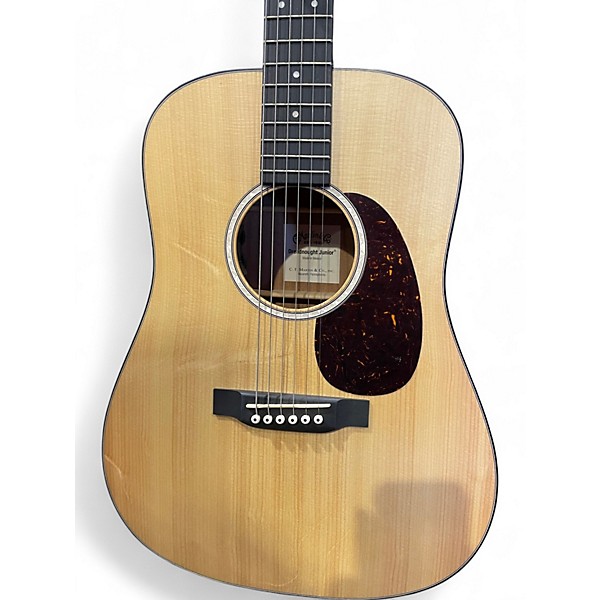 Used Martin D JR 10 Natural Acoustic Electric Guitar