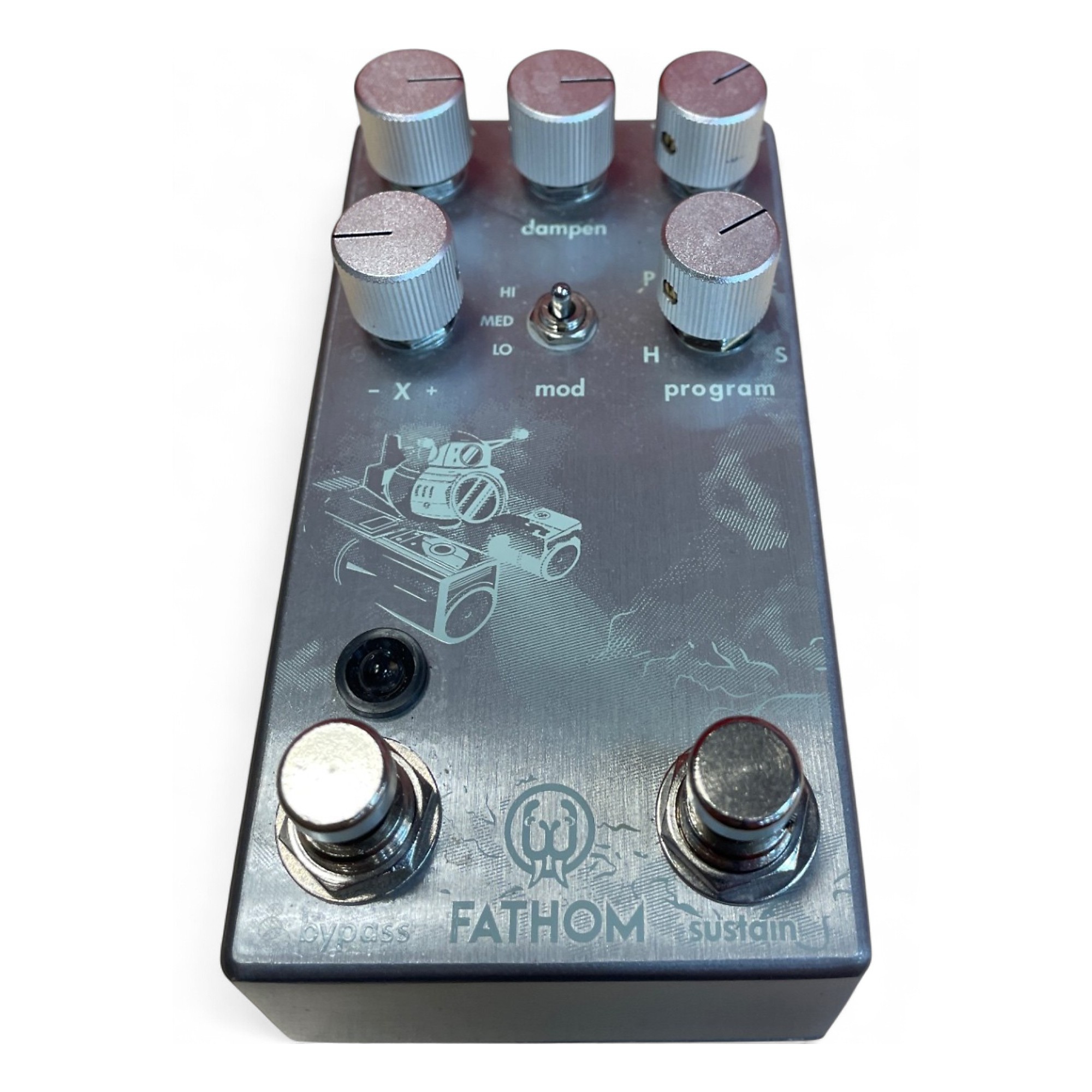 ギター walrus audio fathom Walrus Audio Fathom Multi-function Reverb Pedal | Sweetwater