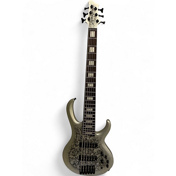 Used Ibanez BTB25TH6 Gray Electric Bass Guitar