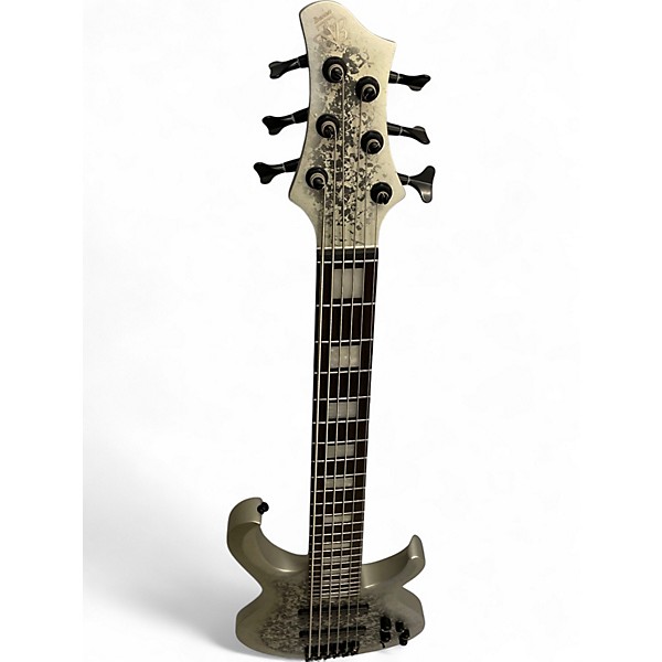 Used Ibanez BTB25TH6 Gray Electric Bass Guitar