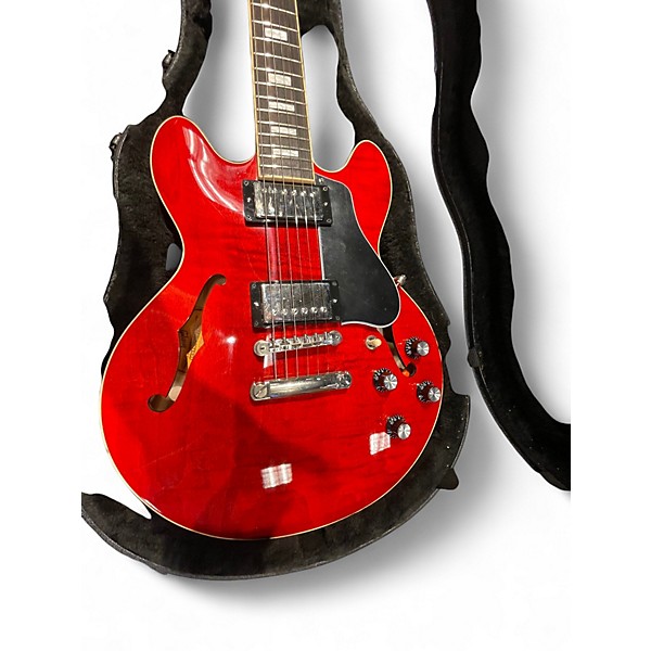 Used 2024 Gibson ES339 Worn Cherry Hollow Body Electric Guitar