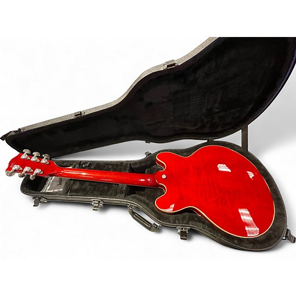 Used 2024 Gibson ES339 Worn Cherry Hollow Body Electric Guitar