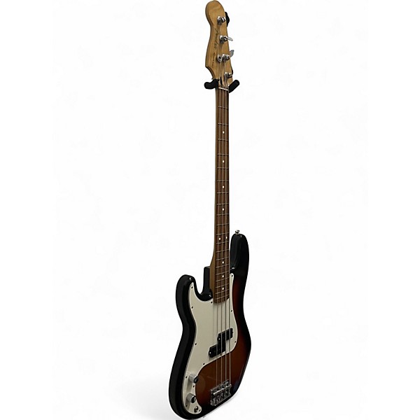 Used Fender Player Precision Bass 3 Color Sunburst Electric Bass Guitar