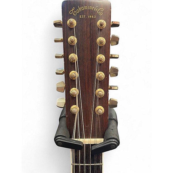 Vintage 1984 Takamine F400S Vintage Natural 12 String Acoustic Electric Guitar