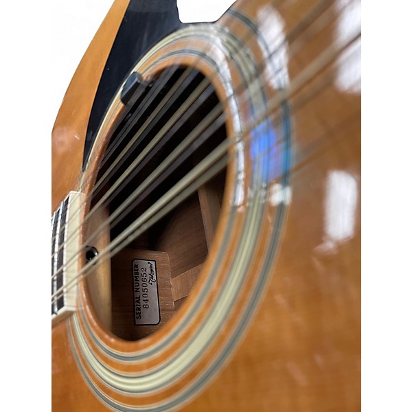 Vintage 1984 Takamine F400S Vintage Natural 12 String Acoustic Electric Guitar