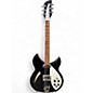 Used Rickenbacker 360 Black Hollow Body Electric Guitar thumbnail