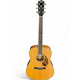 Used Fender Paramount PD-220E Natural Acoustic Electric Guitar