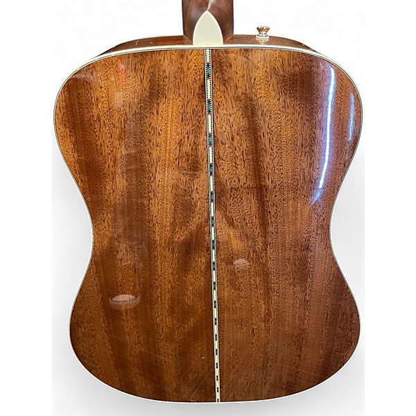 Used Fender Paramount PD-220E Natural Acoustic Electric Guitar