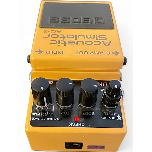 Used BOSS AC3 Acoustic Simulator Effect Pedal | Guitar Center